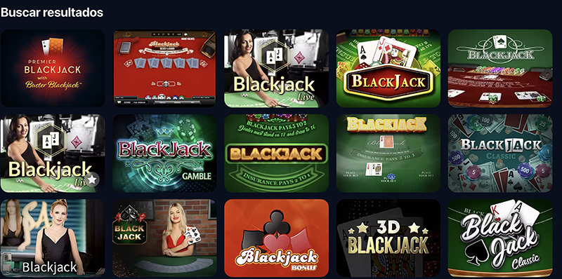 Blackjack options